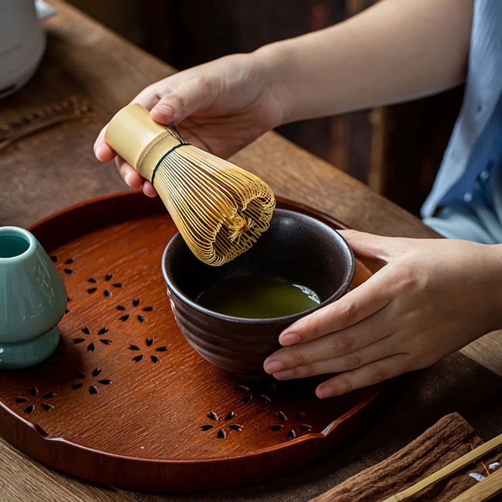 3-Piece Bamboo Matcha Set