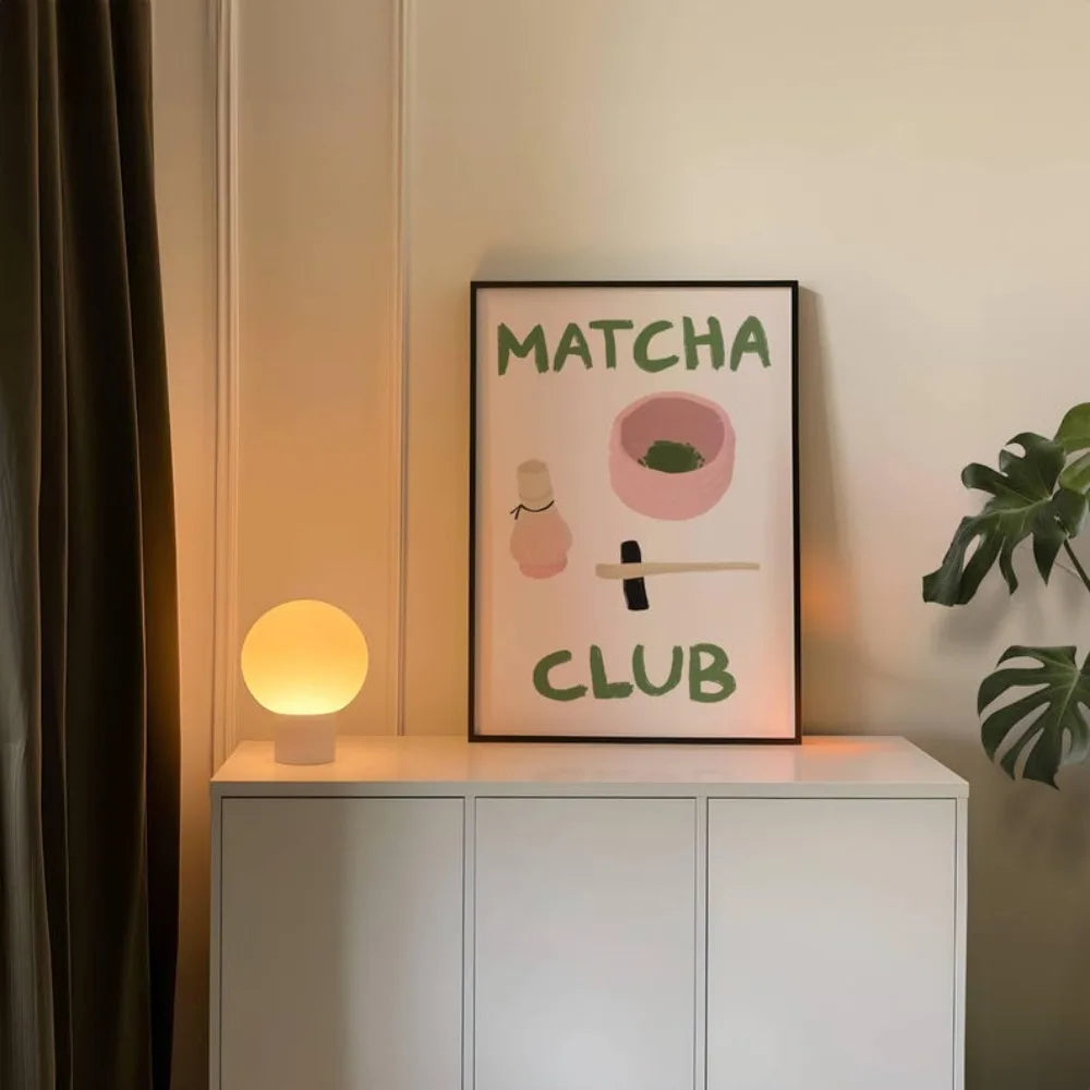 Naïve Art Matcha Club Poster