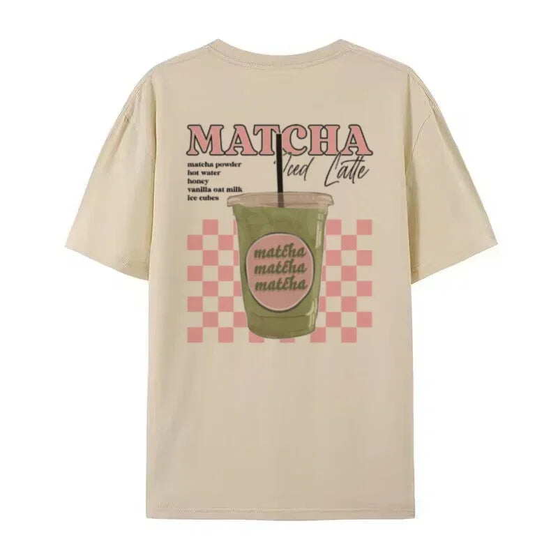 Matcha Iced Latte Tee