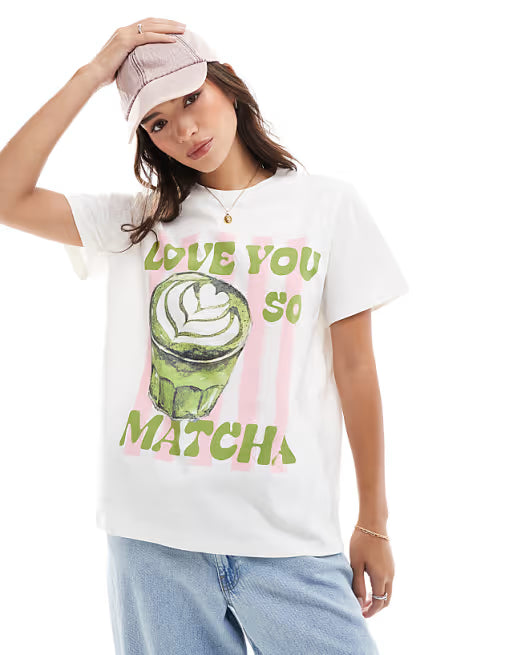 Love You So Matcha Tee