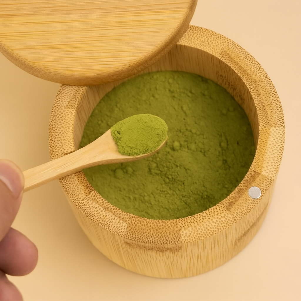 Bamboo Matcha Holder