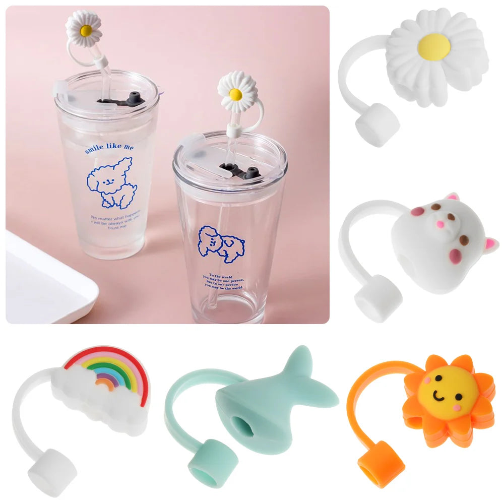 Cute Straw Toppers