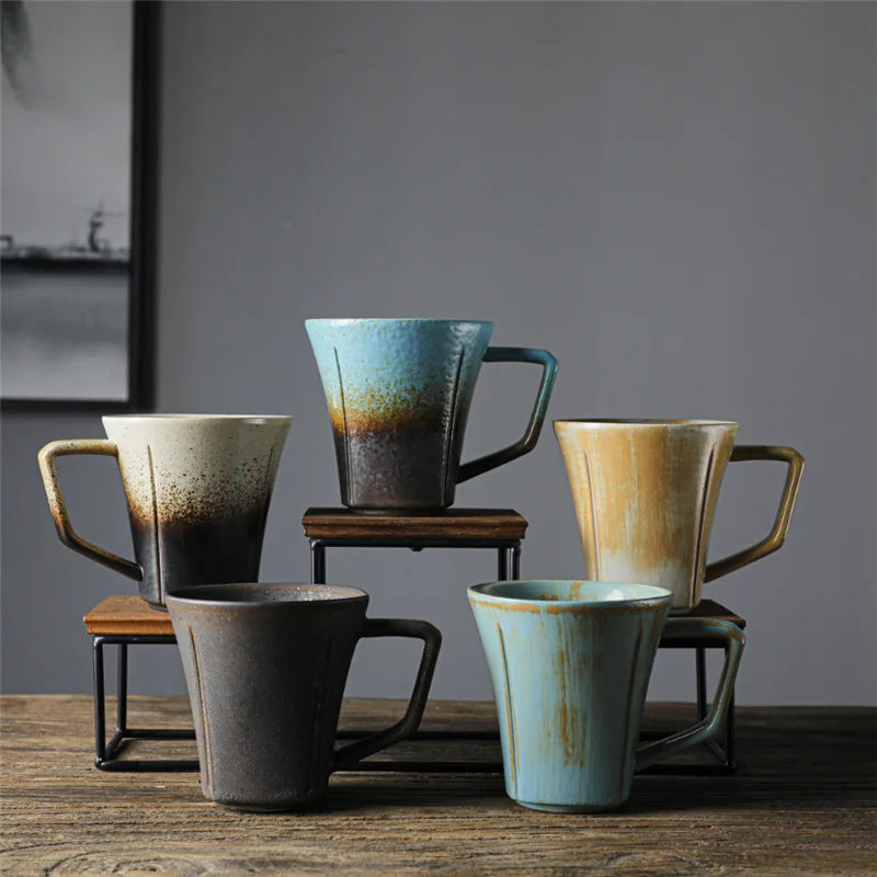 Japanese-Style Tapered Mugs