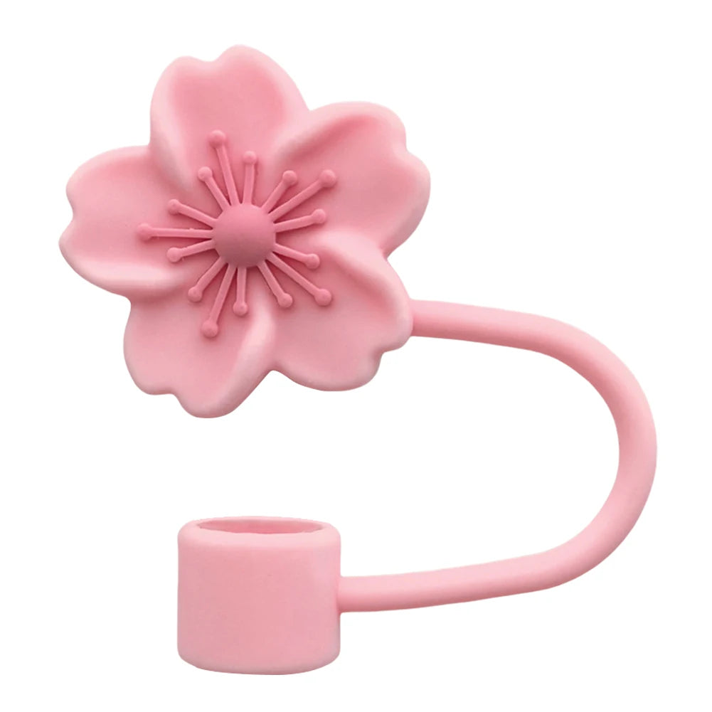 Flower Straw Toppers