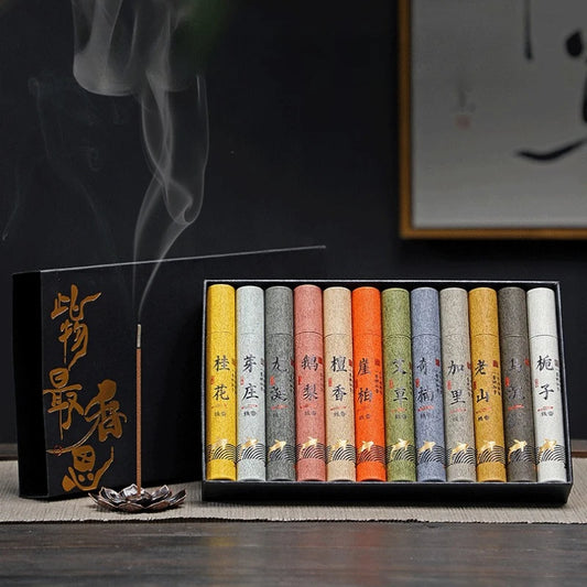 12 Pack Gift Box Scented Incense Sticks