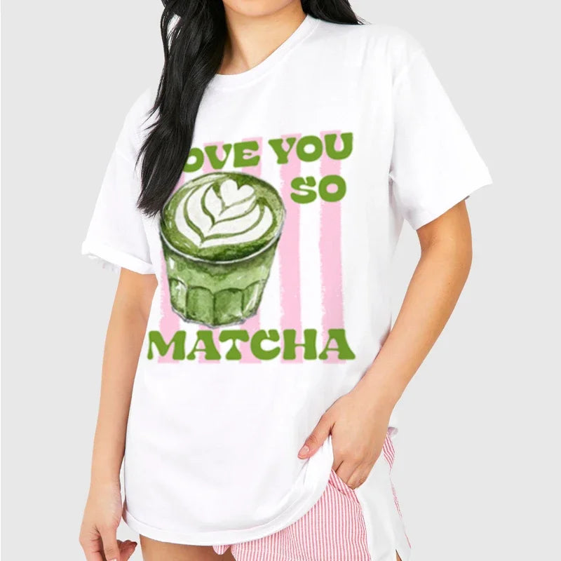 Love You So Matcha Tee