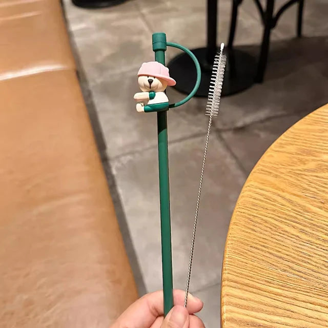 Cute Bear Straws