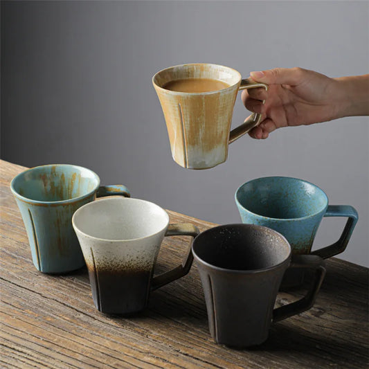 Japanese-Style Tapered Mugs