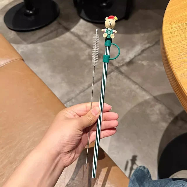 Cute Bear Straws