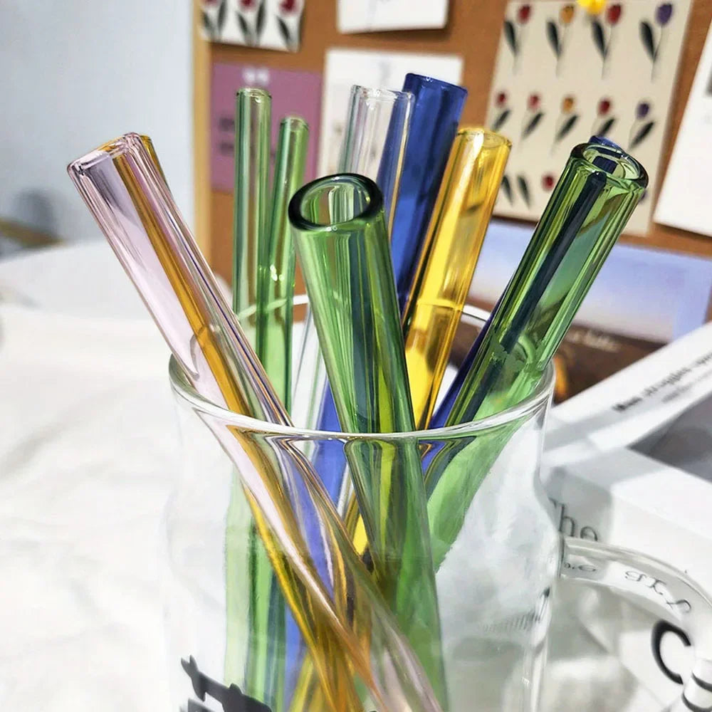 Thick Glass Straws