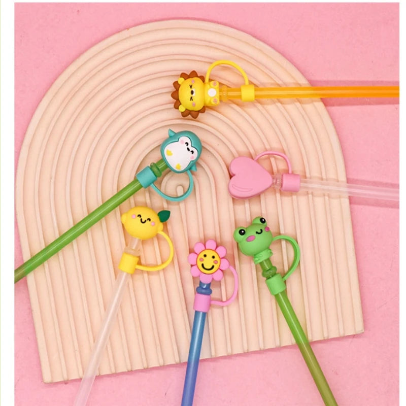 Cute Straw Toppers