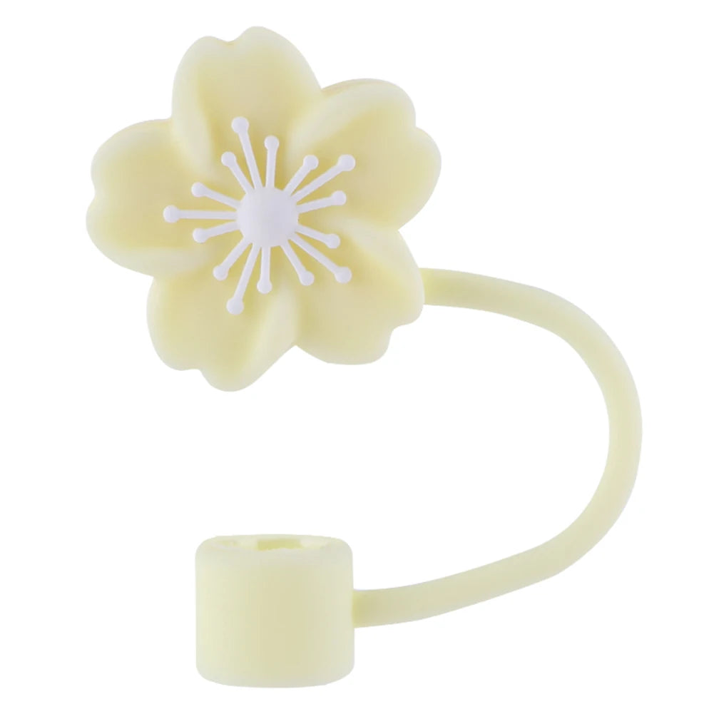 Flower Straw Toppers