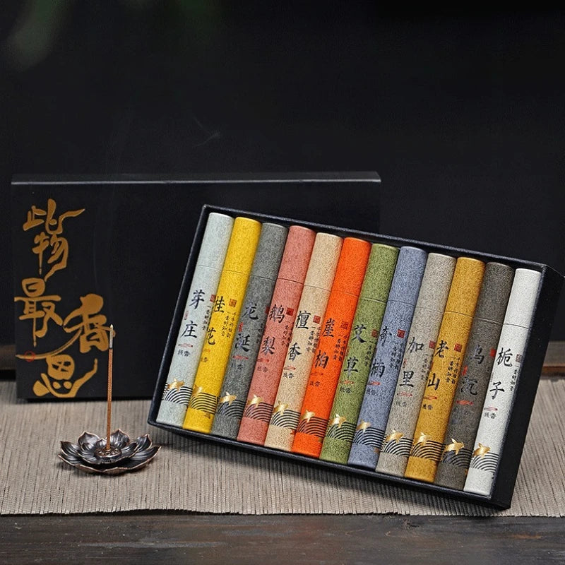 12 Pack Gift Box Scented Incense Sticks