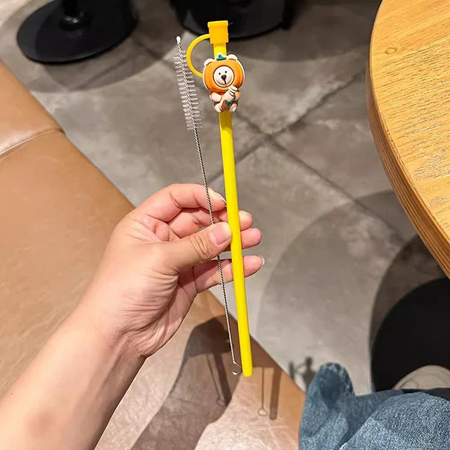 Cute Bear Straws