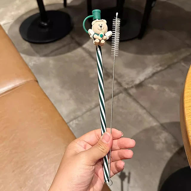 Cute Bear Straws