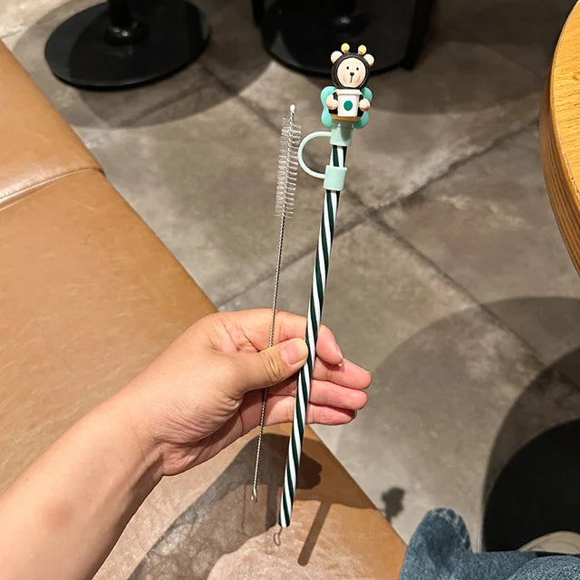 Cute Bear Straws