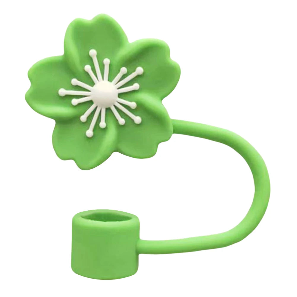 Flower Straw Toppers