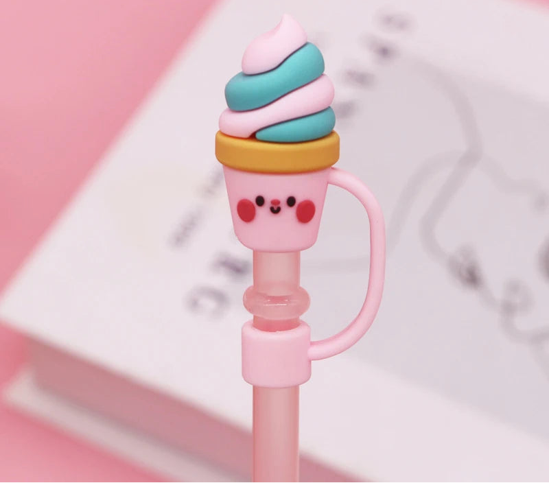 Cute Straw Toppers
