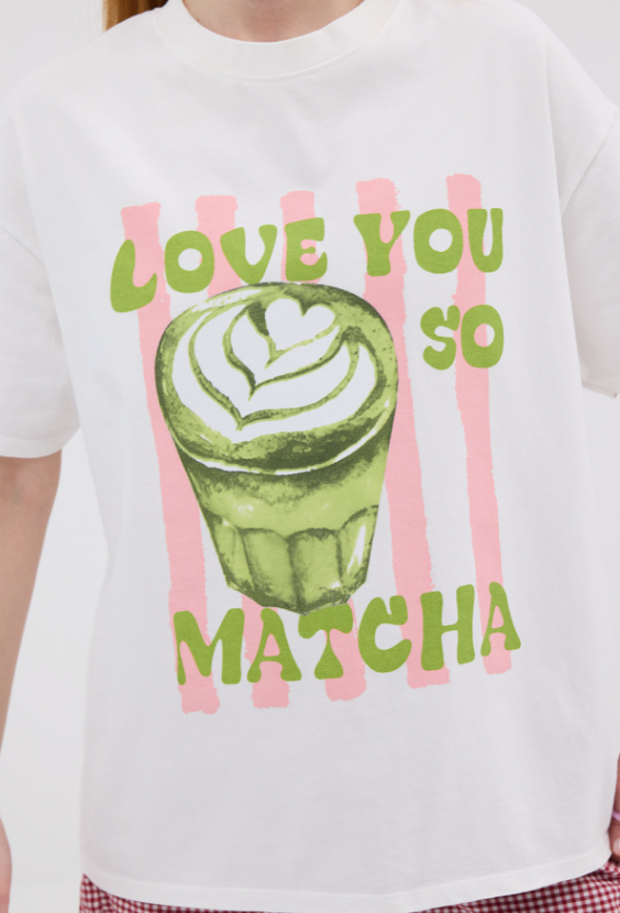 Love You So Matcha Tee