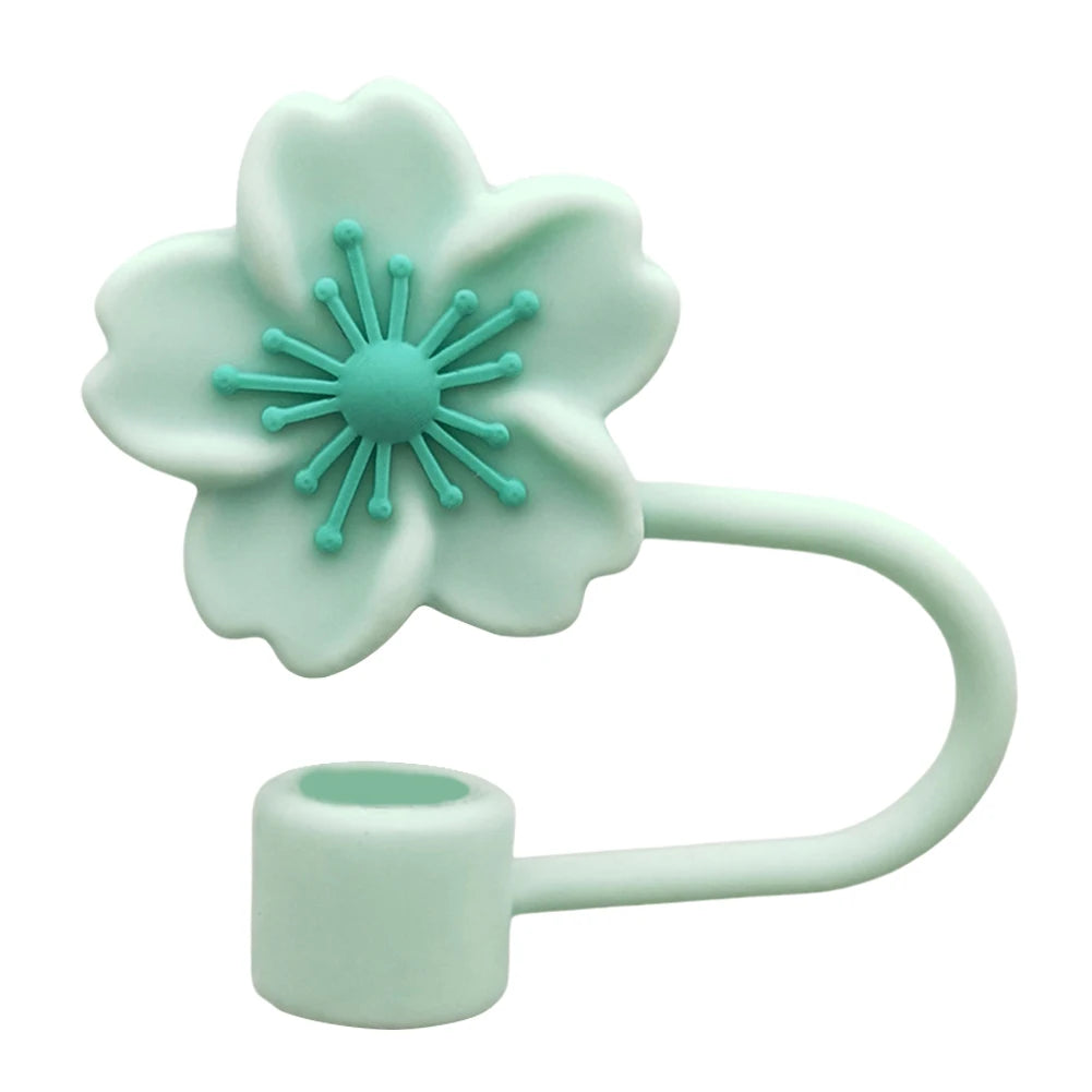 Flower Straw Toppers