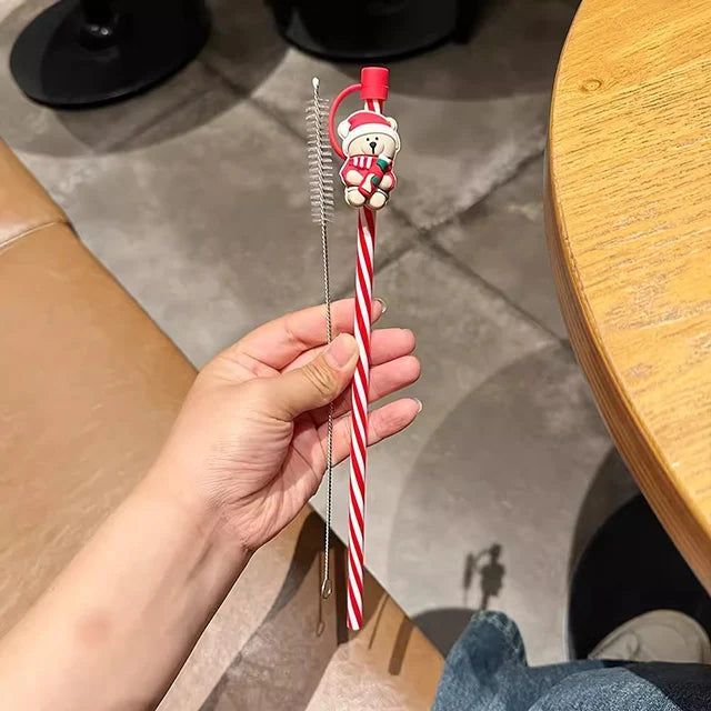 Cute Bear Straws