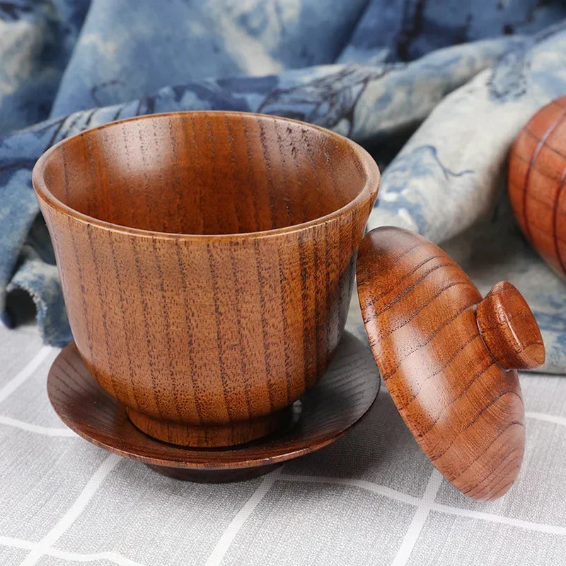 Wooden Tea Cup